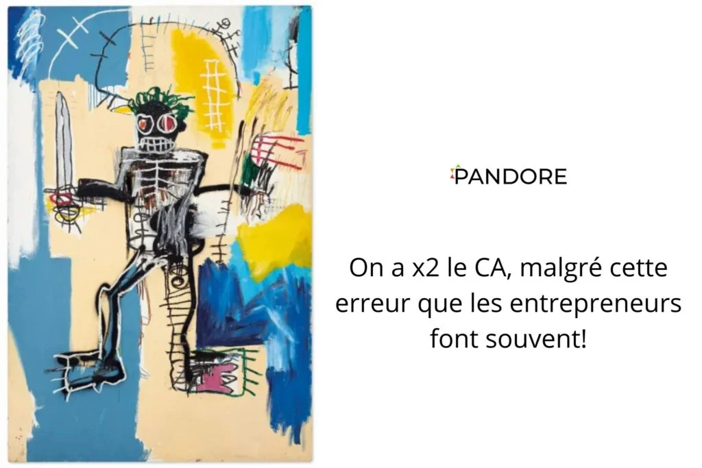 Illustration On a x2 le CA, malgré cette erreur que les entrepreneurs font souvent!